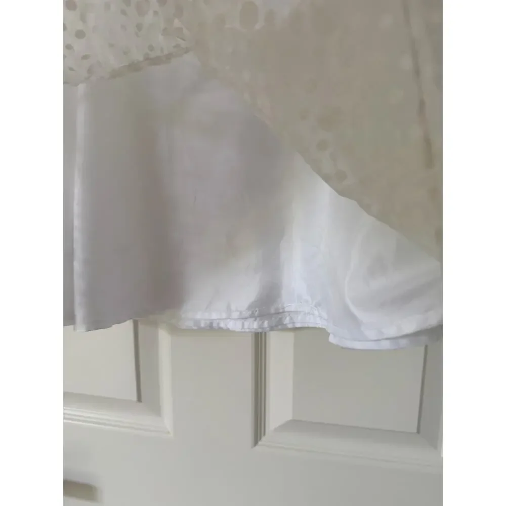 Crewcuts J.Crew Girls White Swiss Dot Ruffle Dress - Picture 8 of 10